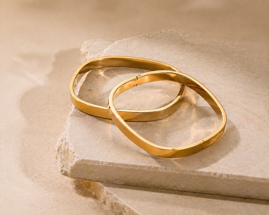 Gold Squoval Bracelet