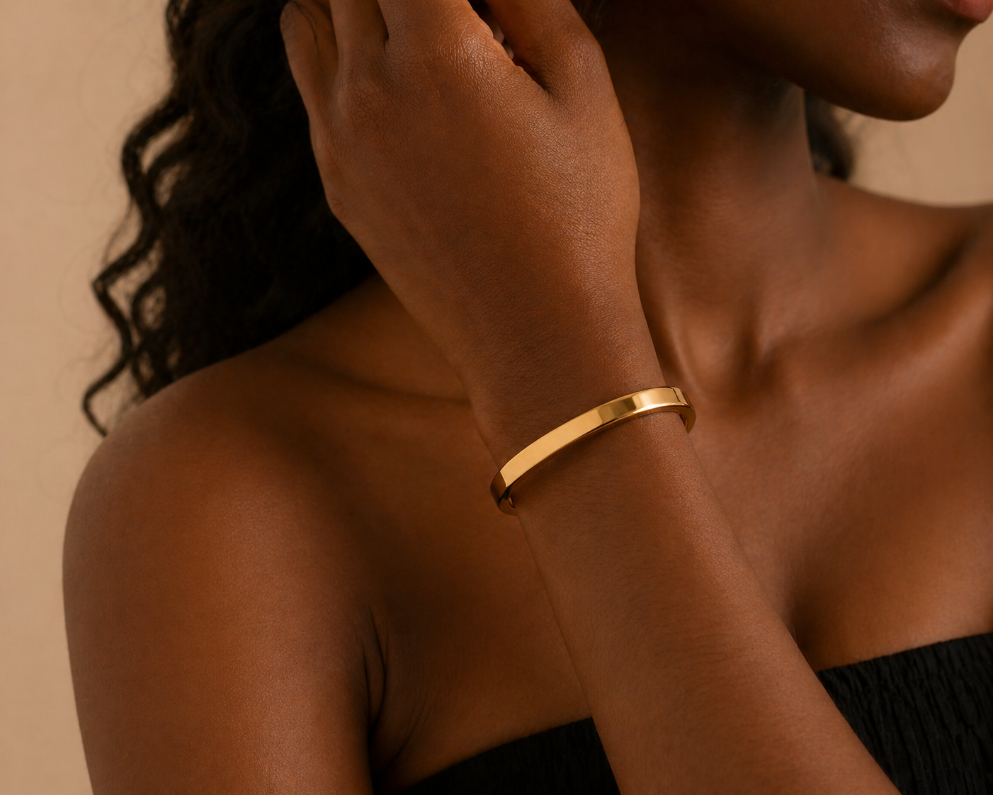 Gold Squoval Bracelet