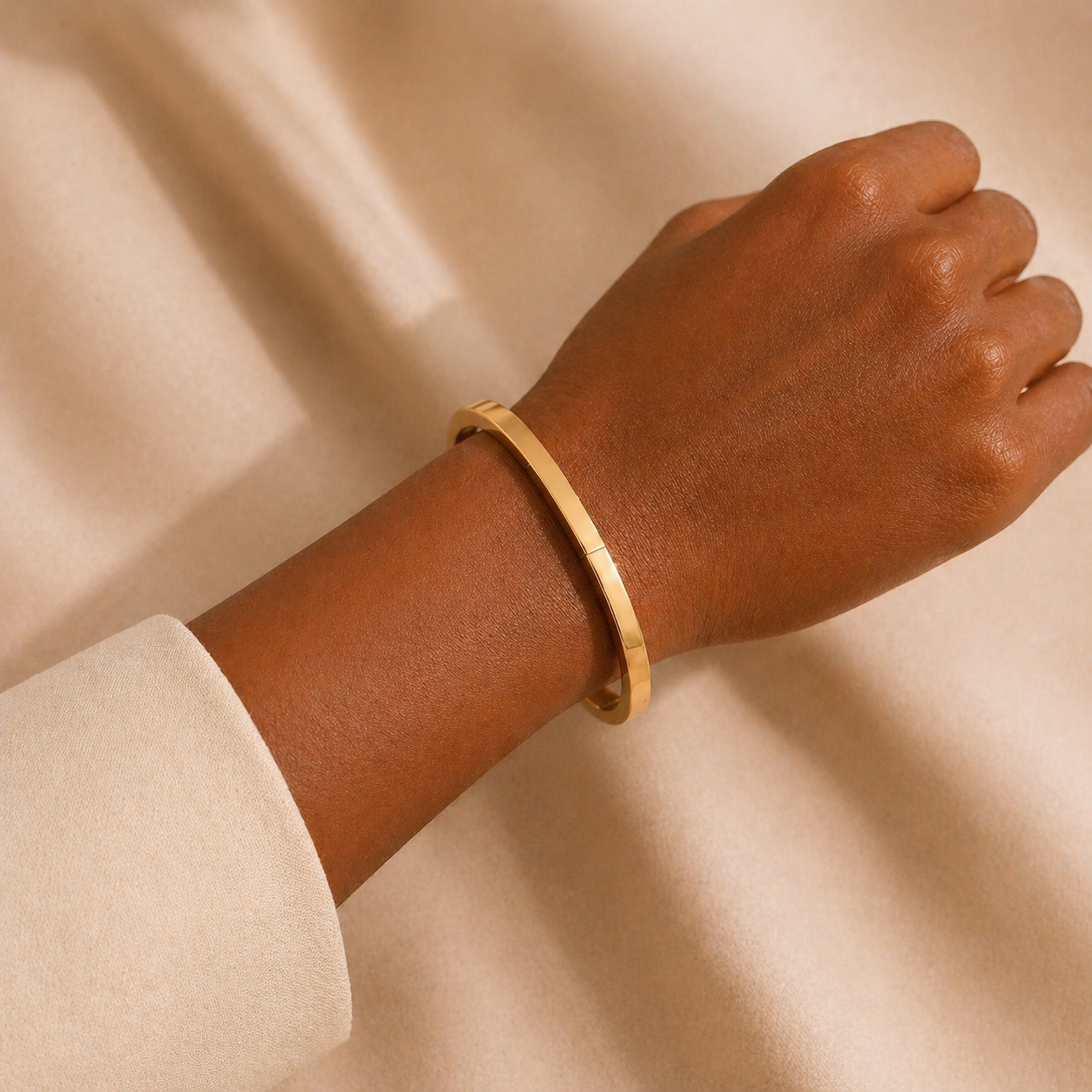 Gold Squoval Bracelet
